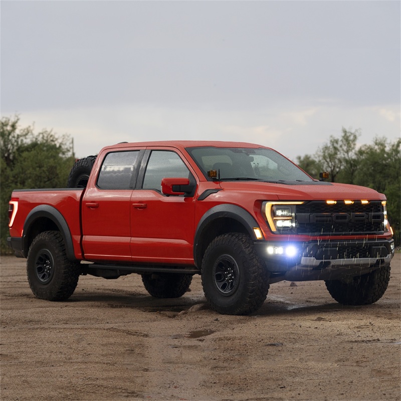 Ford Raptor Fog Light Kit - Front - Rigid Industries - Triple D-Series - `21-`27